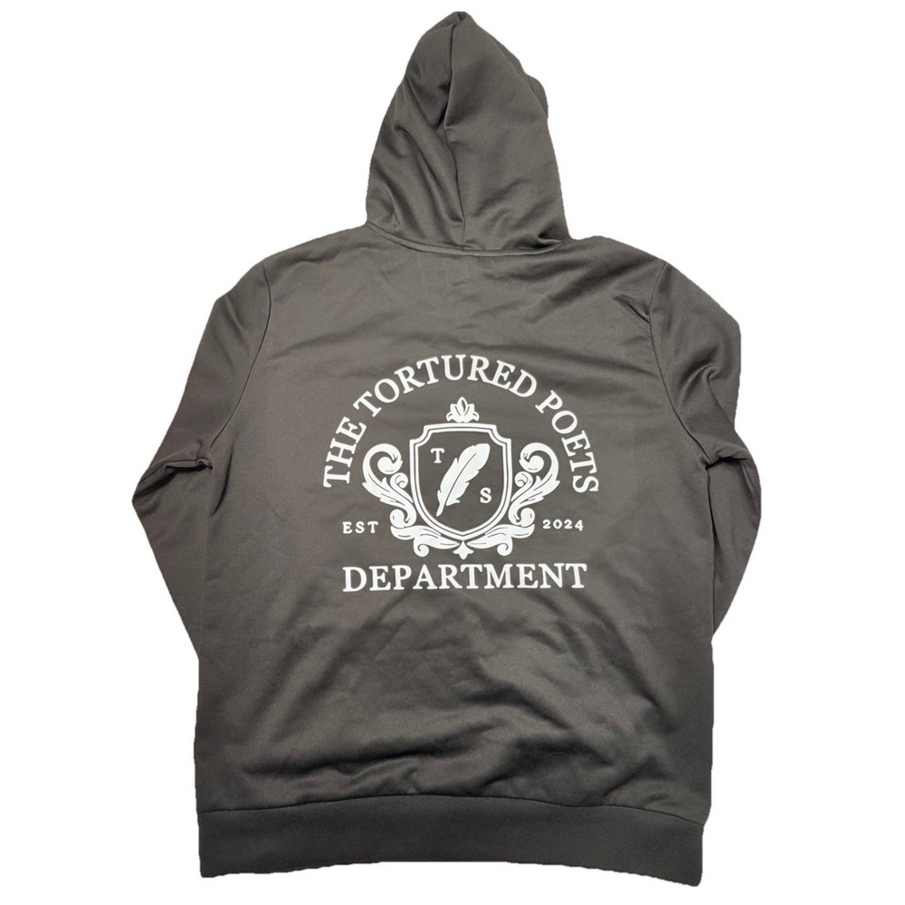 Taylor Swift Tortured Poets Department TTPD Hoodie Black Size Small 2024‎